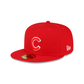 Chicago Cubs Sidepatch Red 59FIFTY Fitted Hat