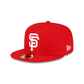 San Francisco Giants Sidepatch Red 59FIFTY Fitted