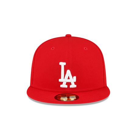 Los Angeles Dodgers Sidepatch Red 59FIFTY Fitted Hat