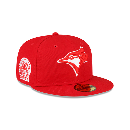 Toronto Blue Jays Sidepatch Red 59FIFTY Fitted Hat - New Era Cap