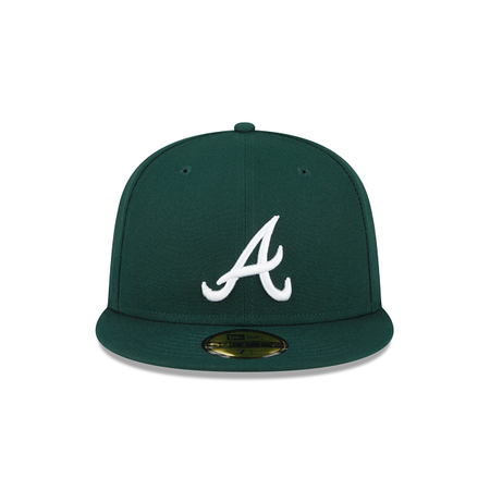 Atlanta Braves Dark Green 59FIFTY Fitted Hat
