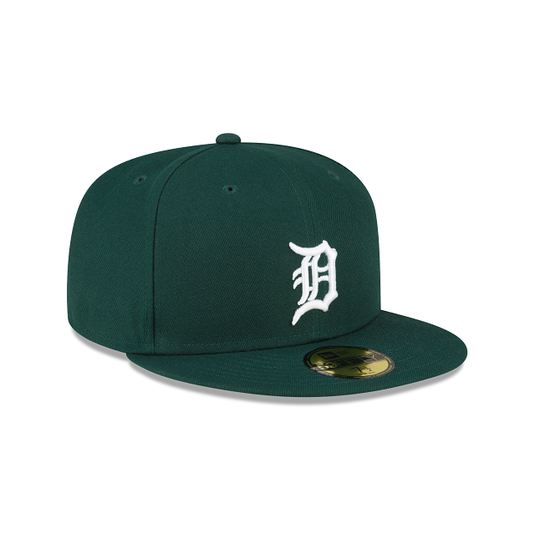 Detroit Tigers Dark Green 59FIFTY Fitted Hat - New Era Cap