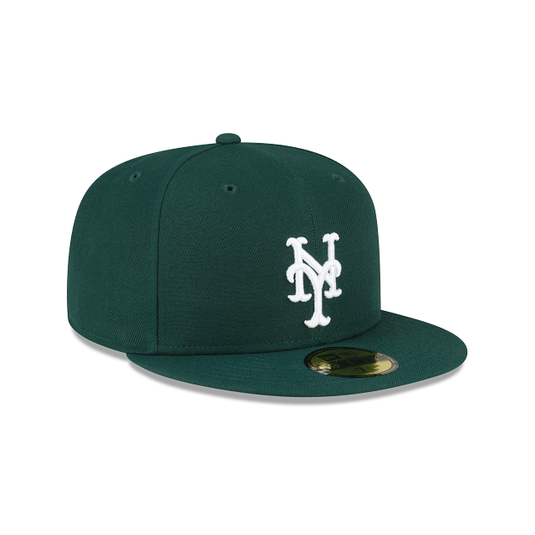New York Mets Dark Green 59FIFTY Fitted Hat - New Era Cap