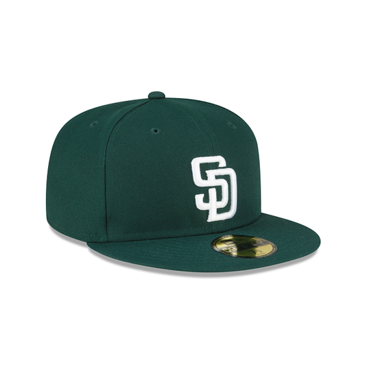 San Diego Padres Dark Green 59FIFTY Fitted Hat - New Era Cap