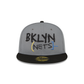 Brooklyn Nets 2022 City Edition Gray 59FIFTY Fitted