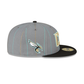 Charlotte Hornets 2022 City Edition Gray 59FIFTY Fitted Hat
