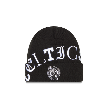 Boston Celtics Blackletter Knit Hat