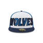 Minnesota Timberwolves NBA Authentics: 2023 Back Half Edition 59FIFTY Fitted