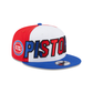 Detroit Pistons NBA Authentics: 2023 Back Half Edition 9FIFTY Snapback Hat