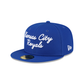 Kansas City Royals Fairway Script 59FIFTY Fitted Hat
