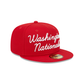 Washington Nationals Fairway Script 59FIFTY Fitted Hat