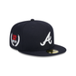 Atlanta Braves Fairway 59FIFTY Fitted Hat