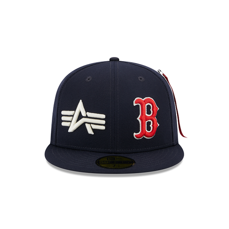 Alpha Industries X Boston Red Sox Dual Logo 59FIFTY Fitted Hat
