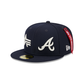 Alpha Industries X Atlanta Braves Dual Logo 59FIFTY Fitted Hat
