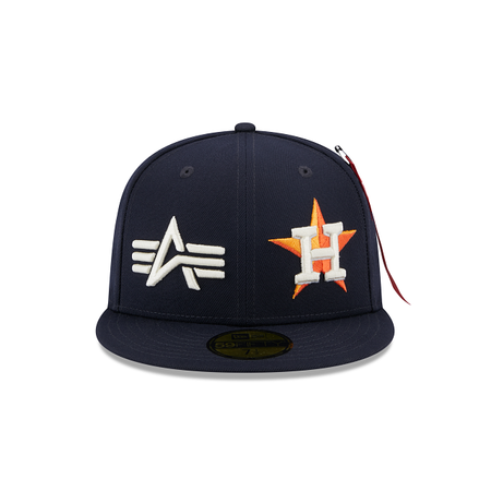 Alpha Industries X Houston Astros Dual Logo 59FIFTY Fitted Hat