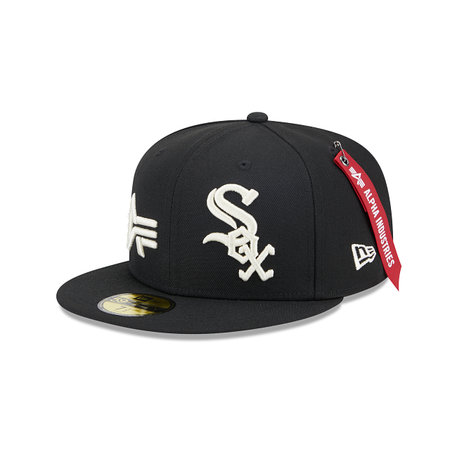 Alpha Industries X Chicago White Sox Dual Logo 59FIFTY Fitted Hat
