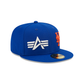 Alpha Industries X New York Mets Dual Logo 59FIFTY Fitted Hat