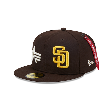 Alpha Industries X San Diego Padres Dual Logo 59FIFTY Fitted Hat