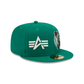 Alpha Industries X Boston Celtics Dual Logo 59FIFTY Fitted Hat