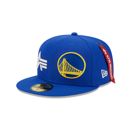 Alpha Industries X Golden State Warriors Dual Logo 59FIFTY Fitted Hat