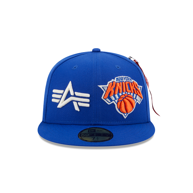 Alpha Industries X New York Knicks Dual Logo 59FIFTY Fitted Hat