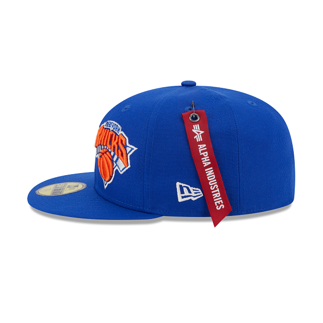 Alpha Industries X New York Knicks Dual Logo 59FIFTY Fitted Hat