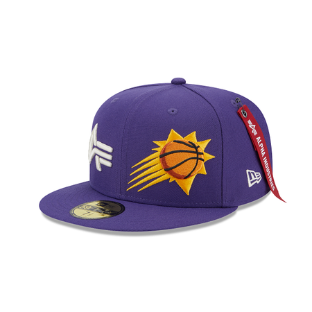 Alpha Industries X Phoenix Suns Dual Logo 59FIFTY Fitted Hat