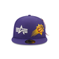 Alpha Industries X Phoenix Suns Dual Logo 59FIFTY Fitted Hat