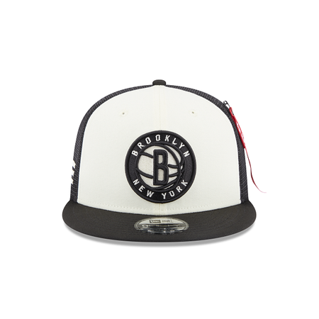Alpha Industries X Brooklyn Nets 9FIFTY Snapback Hat