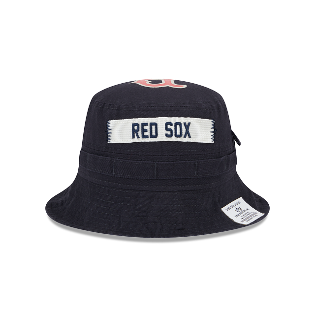 Red Cap Hat – Sox Adventure Industries X Alpha New Bucket Boston Era