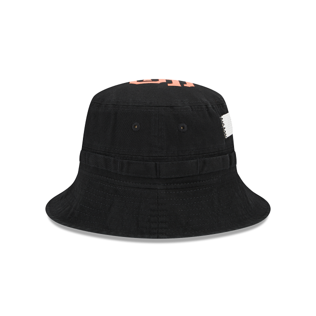 Alpha Industries x San Francisco Giants Adventure Bucket Hat, Black - Size: S/M, MLB by New Era