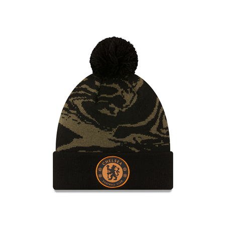 Chelsea FC Swirl Pom Knit Hat