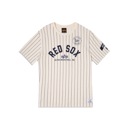 Alpha Industries X Boston Red Sox Striped T-Shirt