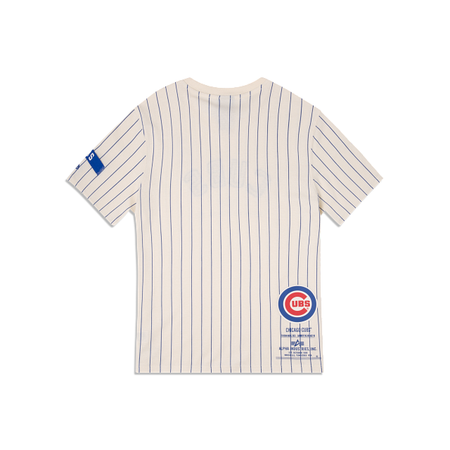 Alpha Industries X Chicago Cubs Striped T-Shirt
