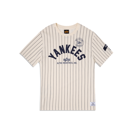 Alpha Industries X New York Yankees Striped T-Shirt