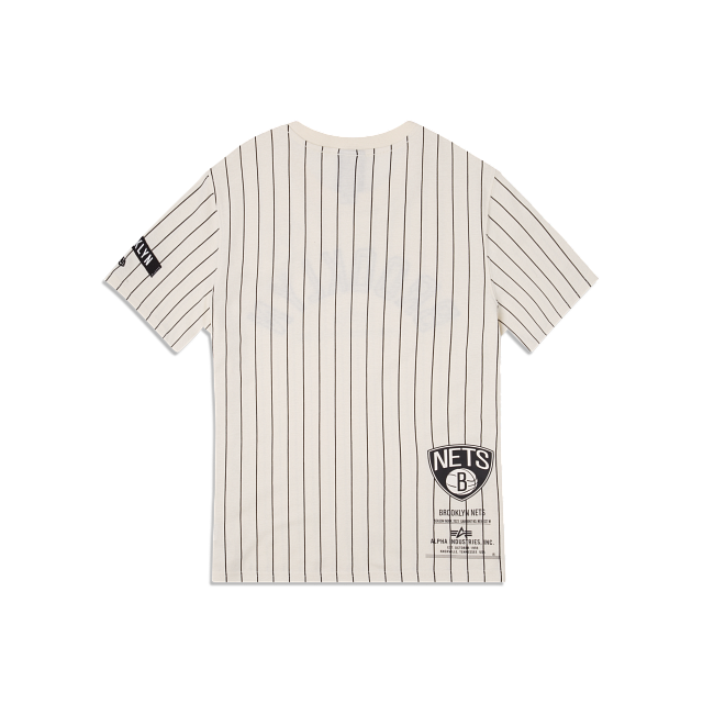 Alpha Industries X Brooklyn Nets Striped T-Shirt