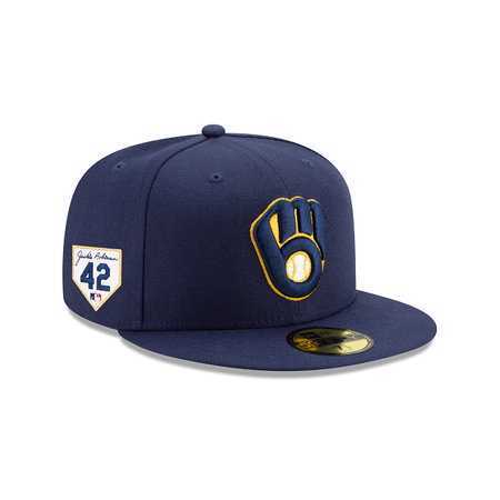 Milwaukee Brewers Jackie Robinson Day 2024 59FIFTY Fitted Hat