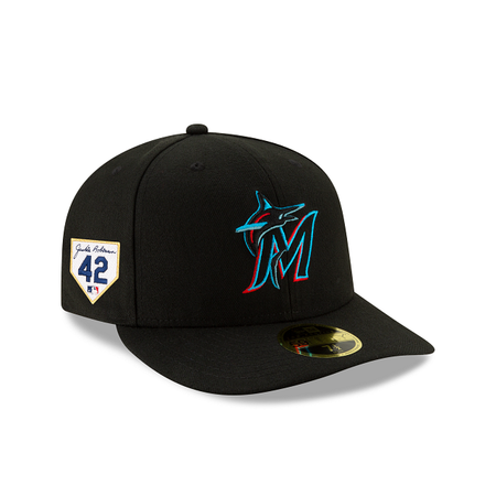 Miami Marlins Jackie Robinson Day 2024 Low Profile 59FIFTY Fitted