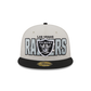 Las Vegas Raiders 2023 Draft 59FIFTY Fitted Hat