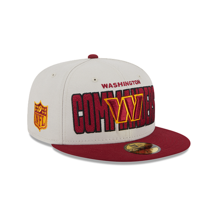 Washington Commanders 2023 Draft 59FIFTY Fitted Hat