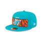 Miami Dolphins 2023 Draft Alt 59FIFTY Fitted Hat