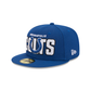 Indianapolis Colts 2023 Draft Alt 59FIFTY Fitted Hat