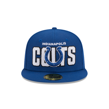 Indianapolis Colts 2023 Draft Alt 59FIFTY Fitted Hat