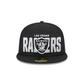 Las Vegas Raiders 2023 Draft Alt 59FIFTY Fitted Hat