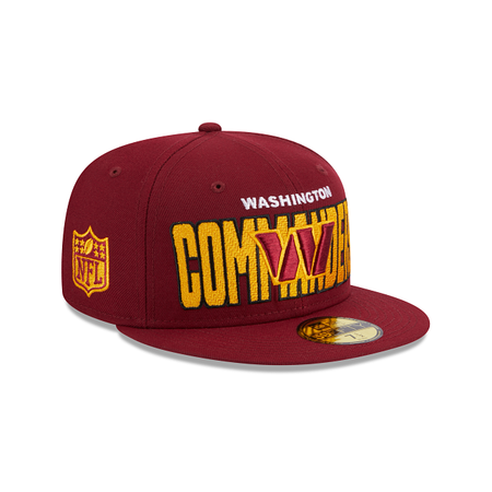 Washington Commanders 2023 Draft Alt 59FIFTY Fitted Hat
