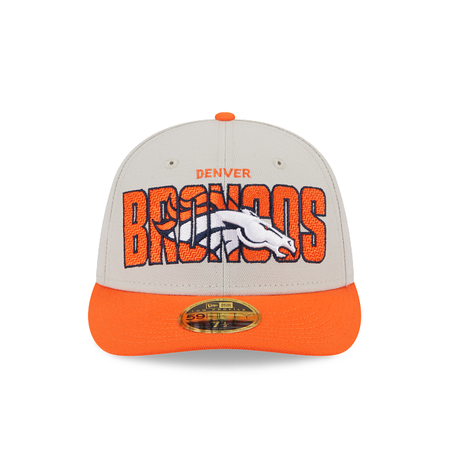 Denver Broncos 2023 Draft Low Profile 59FIFTY Fitted Hat