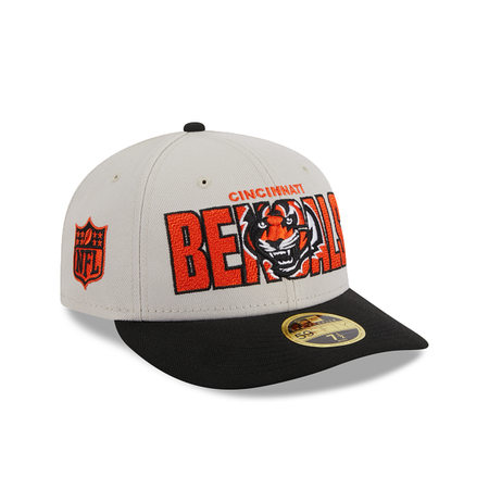 Cincinnati Bengals 2023 Draft Low Profile 59FIFTY Fitted Hat