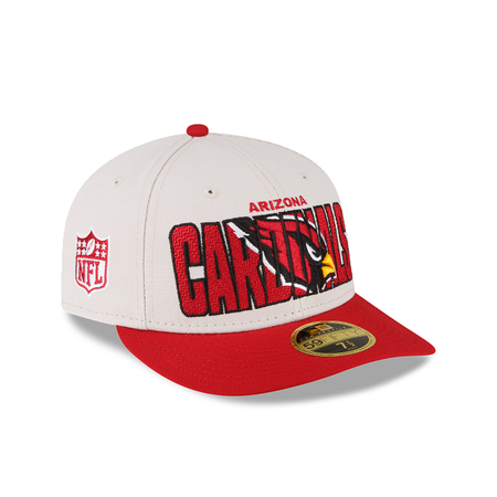 Arizona Cardinals 2023 Draft Low Profile 59FIFTY Fitted Hat
