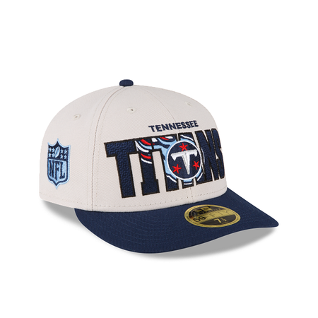Tennessee Titans 2023 Draft Low Profile 59FIFTY Fitted Hat