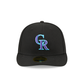 Colorado Rockies Father's Day 2023 Low Profile 59FIFTY Fitted Hat